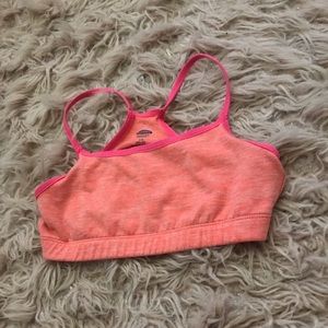Old Navy Coral Sports Bra